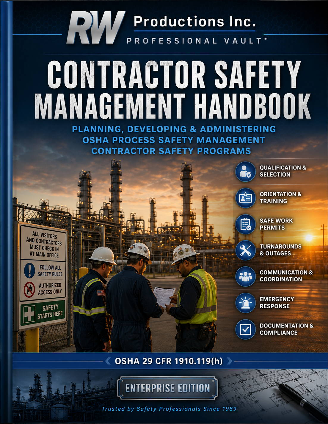 RW Productions Professional Vault™ Contractor Safety Management Orientation Program