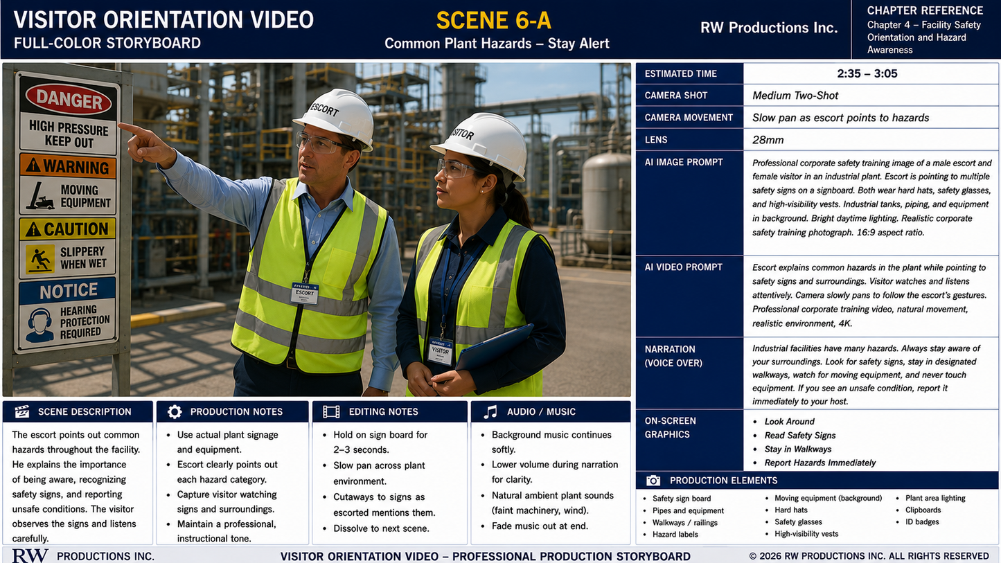 RW Productions Professional Vault™ – Visitor Orientation Program